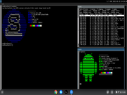 Tiling window manager Slackware no Chromebook